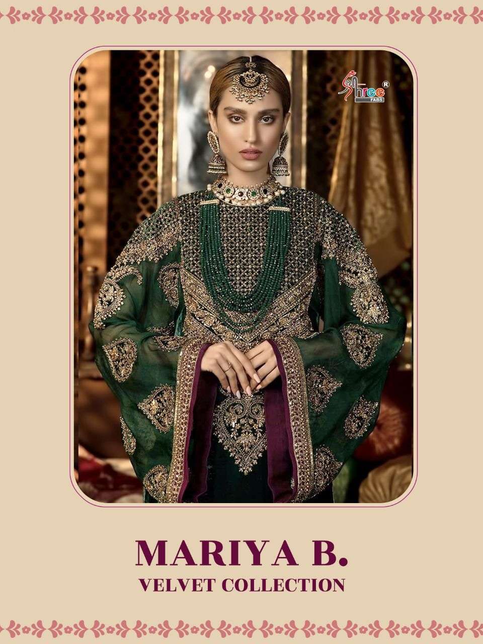 Mariya B Velvet Collection by Shree
